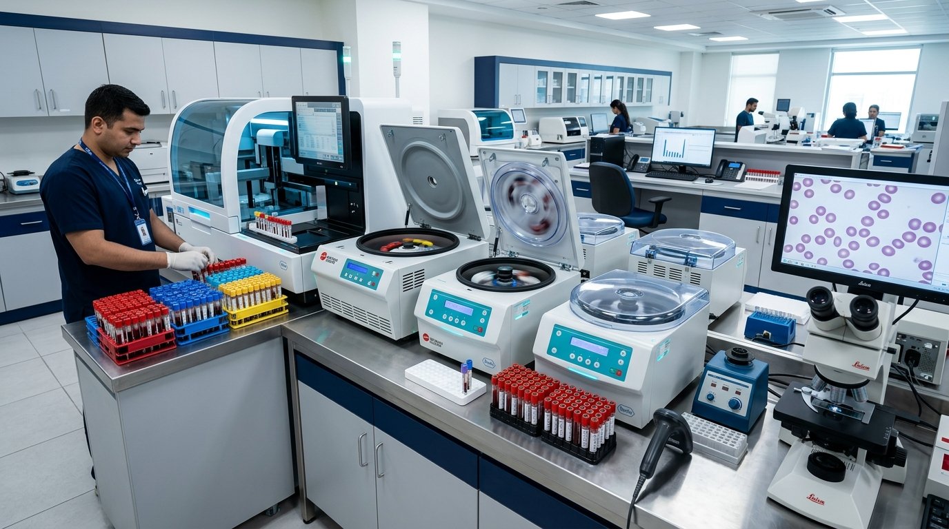 Automated Pathology& Blood Laboratory — Life Secure Diagnostic
